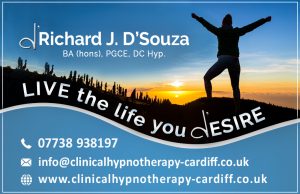 Richard J D'Souza Hypnotherapy Cardiff