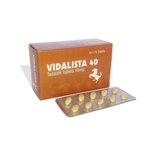 Vidalista 40 Mg | Tadalafil | Uses | Side Effects | USA